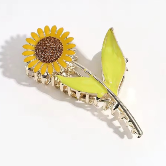 Sunflower Metal Hair Claws main image 10